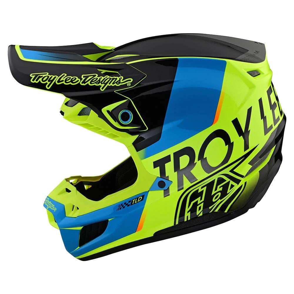 Мотошлем TLD SE5 COMPOSITE HELMET QUALIFIER L Yellow