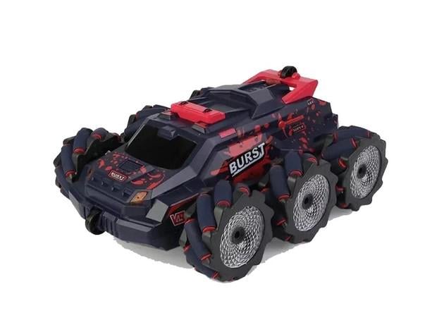 Игрушка автомобиль для трюков Happy Home Burst Berserk Stunt Car JC03PRO с шестью колесами на пульте управления Игрушка автомобиль для трюков Happy Home Burst Berserk Stunt Car JC03PRO с шестью колесами на пульте управления