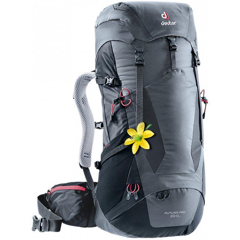 Рюкзак туристический Deuter Futura Pro 38 л Graphite/Black (34012184701)