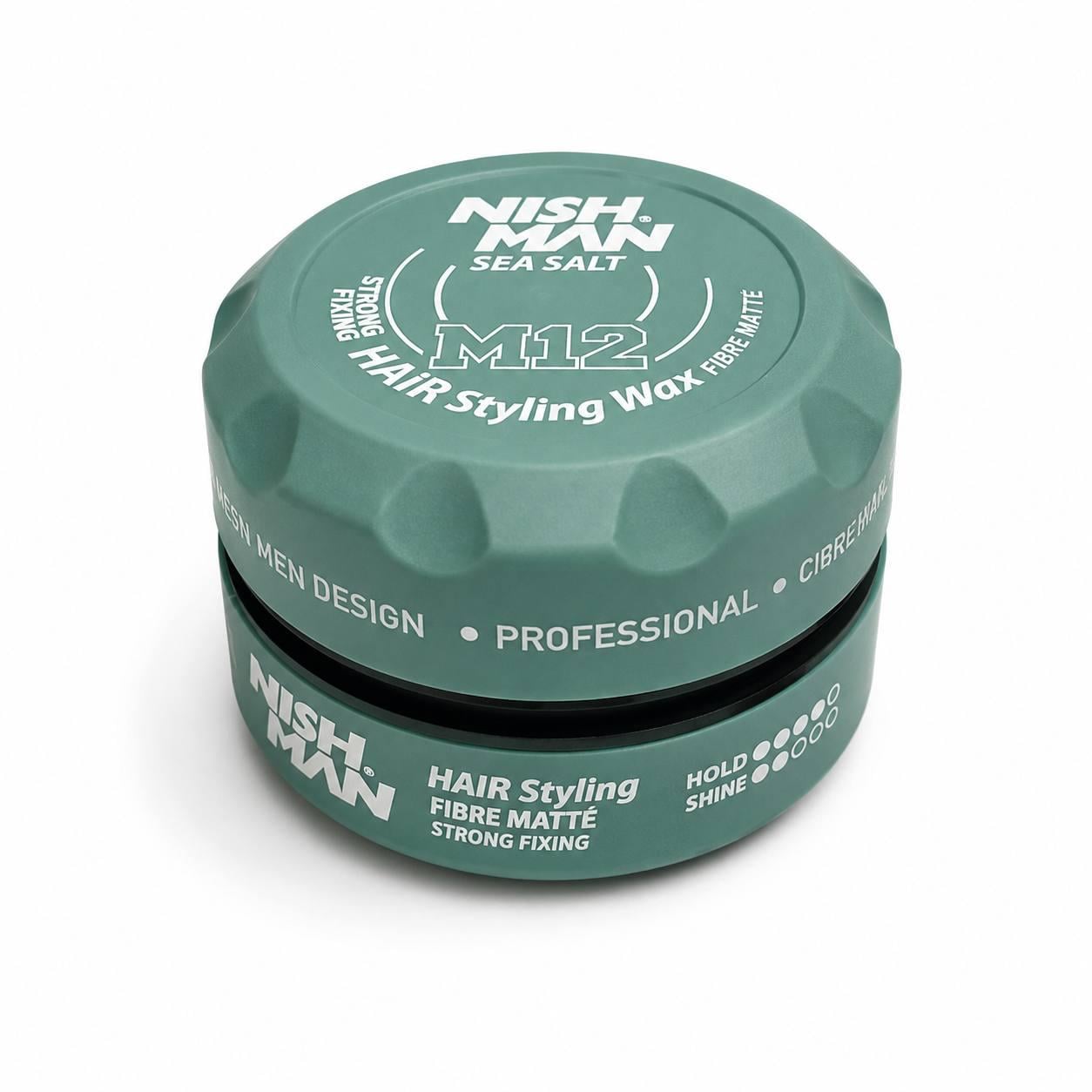Паста для стилізації волосся матова з морською сіллю Nishman Hair Styling Matte Paste M12 100 мл (NMN-126-M12) Паста для стилізації волосся матова з морською сіллю Nishman Hair Styling Matte Paste M12 100 мл (NMN-126-M12)