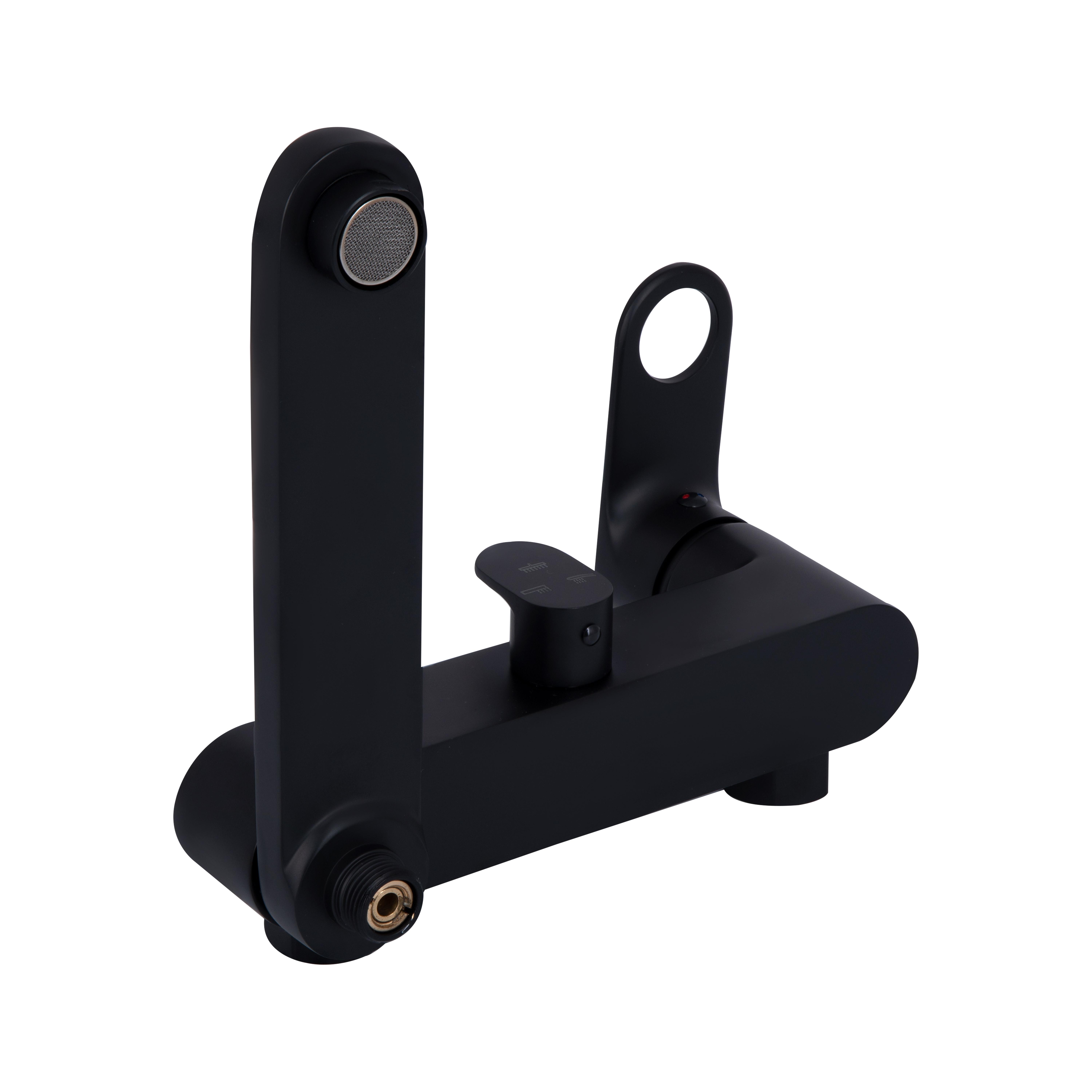 Душевая система универсальная Qtap Jay на три потребителя с изливом QTJAY111BLM45549 Black Matt (SD00051673) - фото 7 Душевая система универсальная Qtap Jay на три потребителя с изливом QTJAY111BLM45549 Black Matt (SD00051673) - фото 7