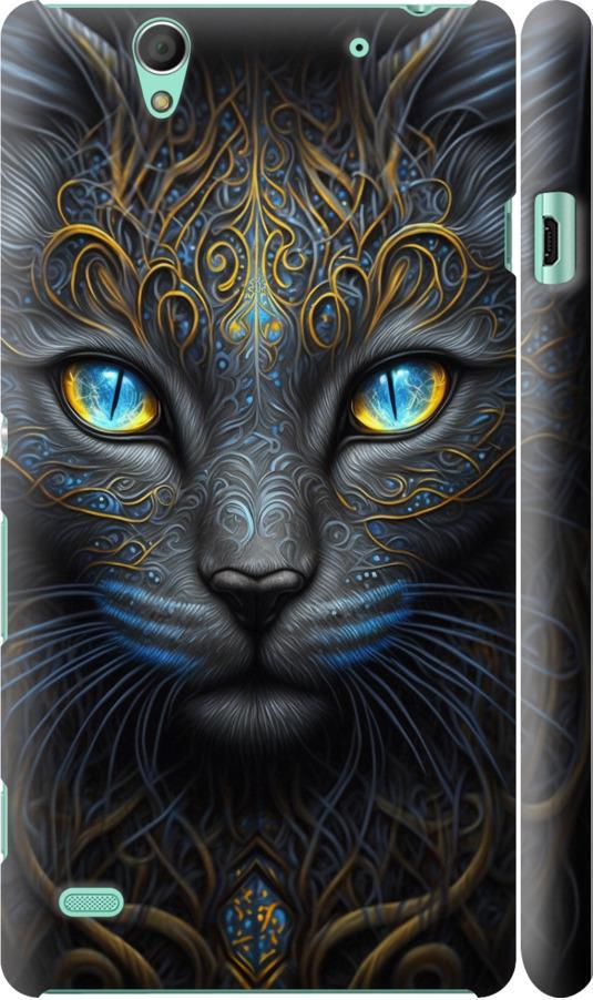 Чехол на Sony Xperia C4 E5333 Кошка (5548c-295-42517) Чехол на Sony Xperia C4 E5333 Кошка (5548c-295-42517)