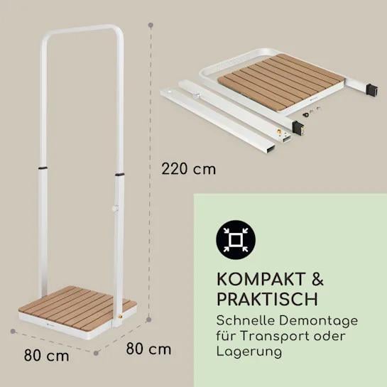 Душ садовий Blumfeldt Sumatra Breeze Square - фото 3 Душ садовий Blumfeldt Sumatra Breeze Square - фото 3