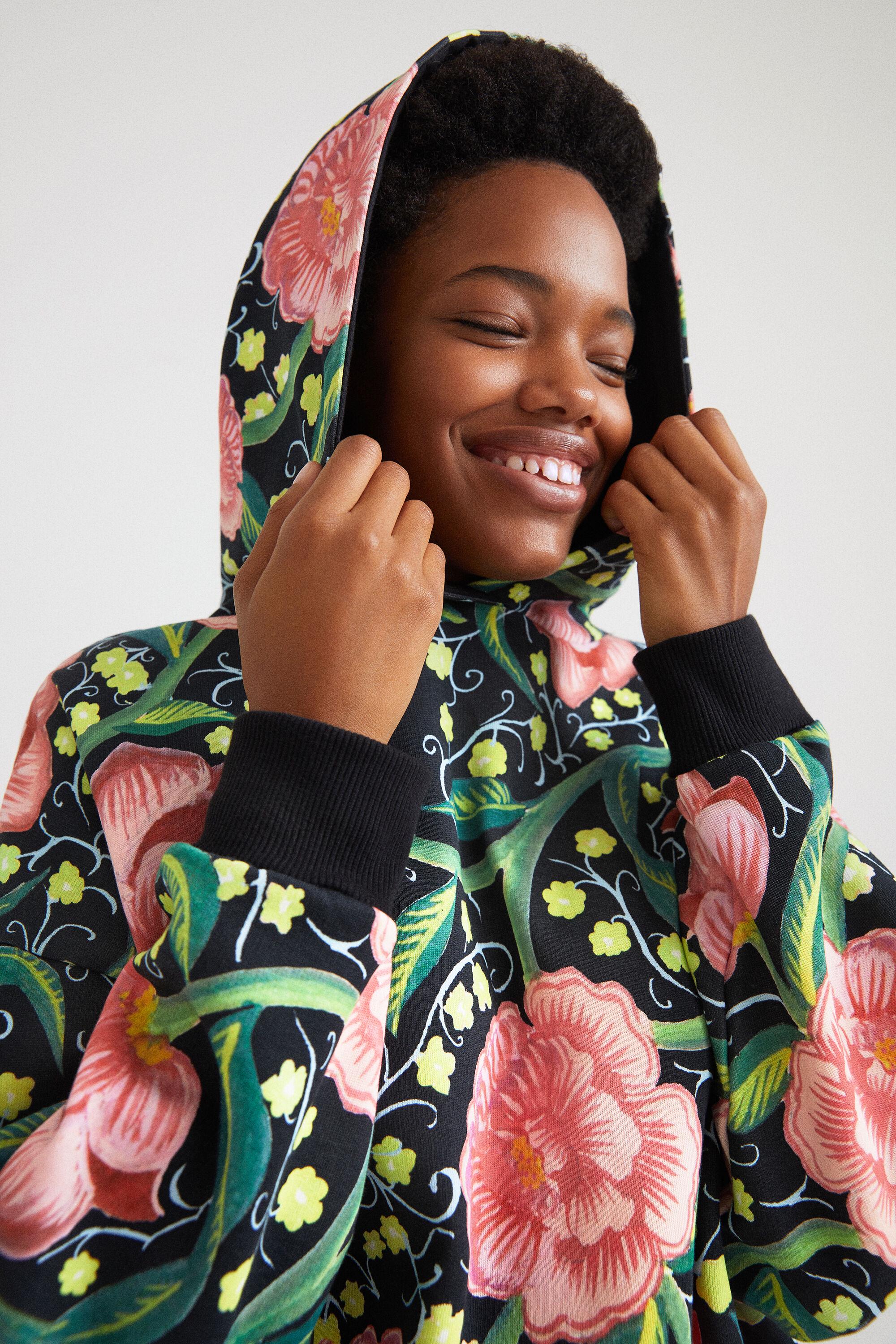 Світшот жіночий Desigual S Зелений (21wwsk16) - фото 4 Світшот жіночий Desigual S Зелений (21wwsk16) - фото 4