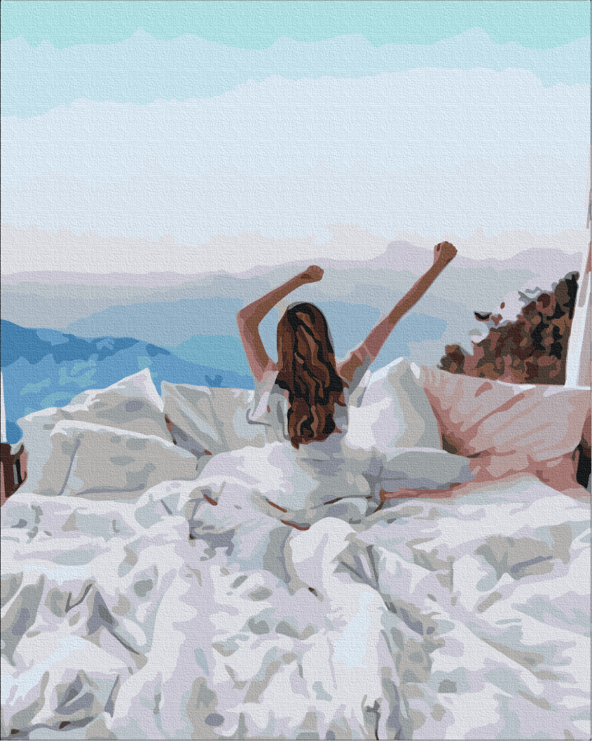 Картина по номерам Brushme Идеальное утро 40х50 см (BS34135) Картина по номерам Brushme Идеальное утро 40х50 см (BS34135)