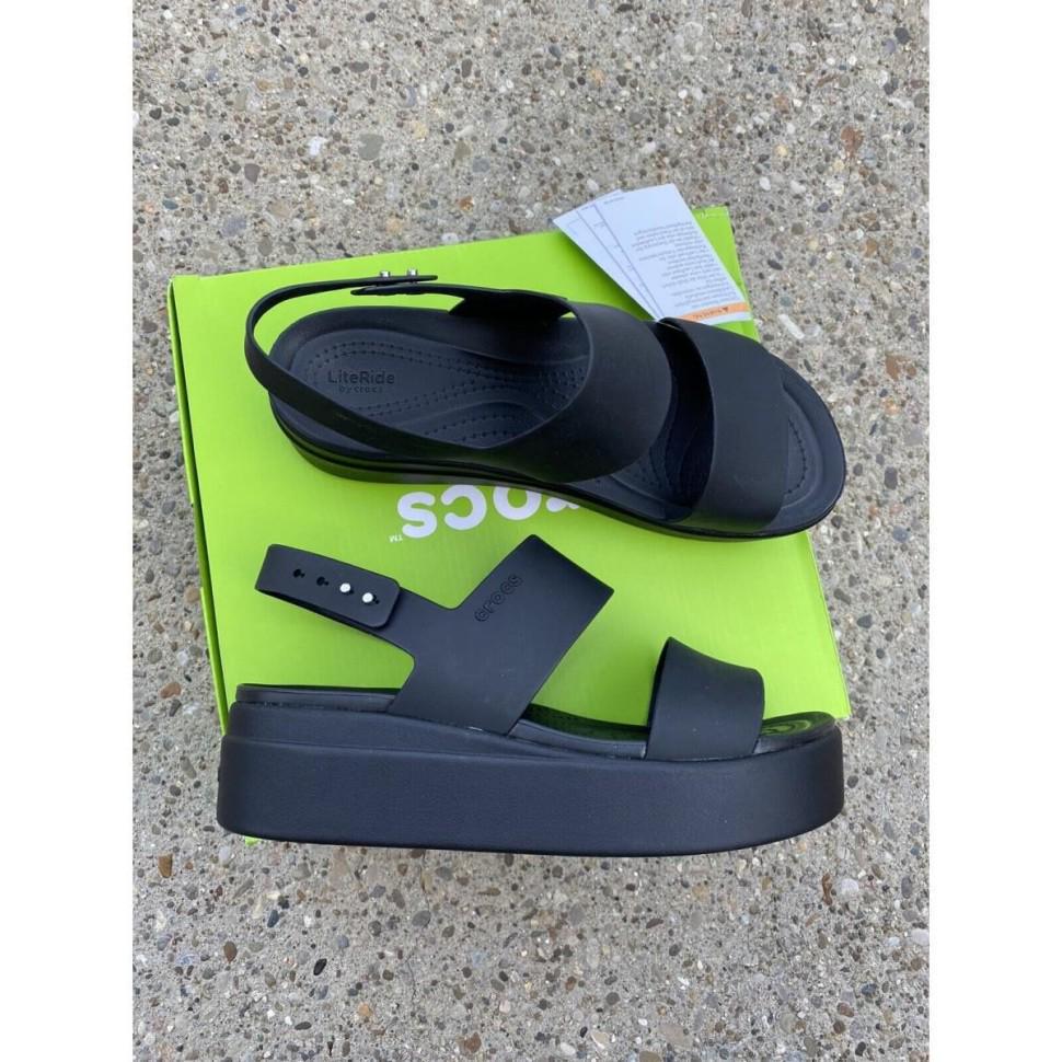 Синдали женские Crocs Brooklyn Low Wedge р. 39/40 Black (17500) - фото 14 Синдали женские Crocs Brooklyn Low Wedge р. 39/40 Black (17500) - фото 14