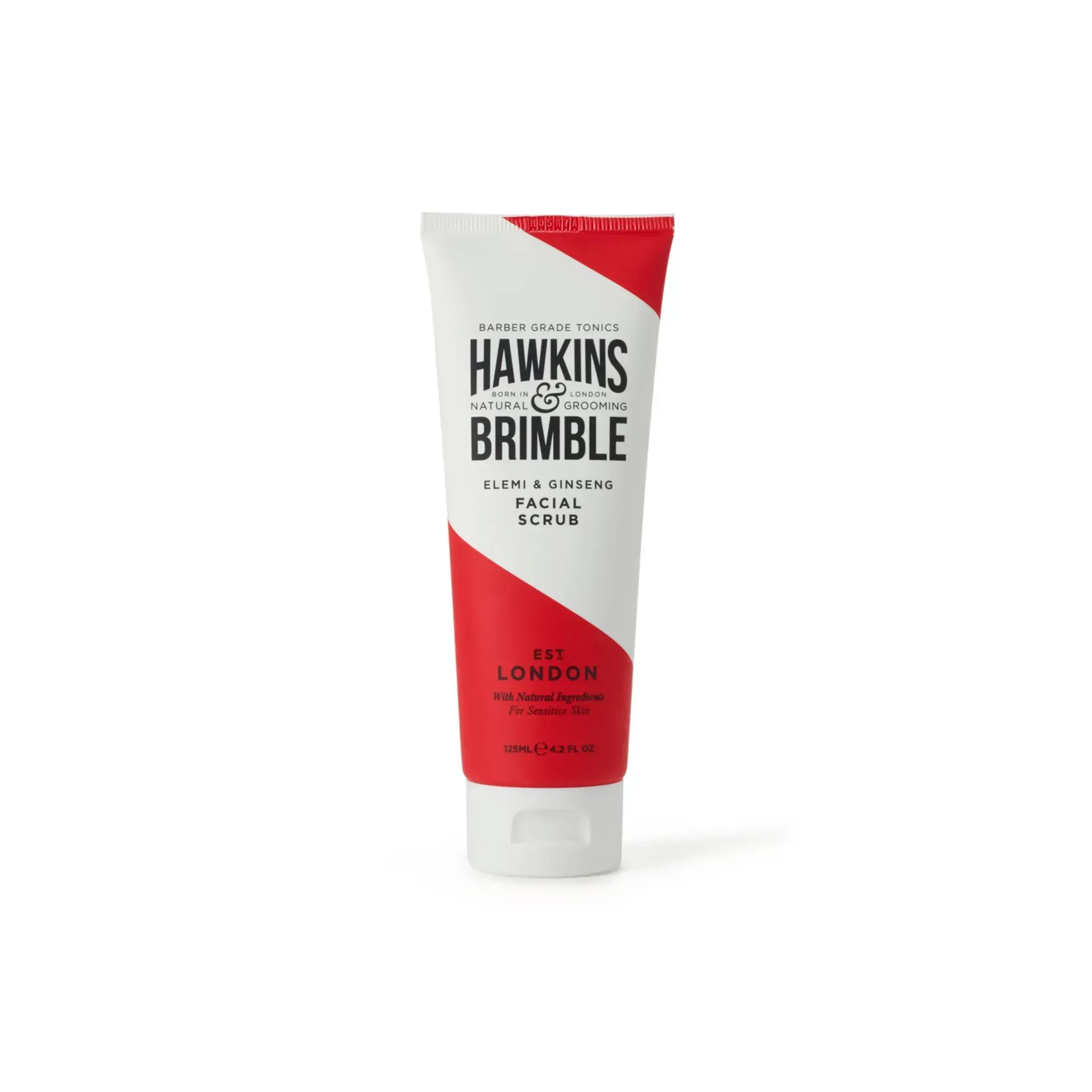Скраб для лица Hawkins & Brimble Facial Scrub для глубокой очистки и подготовки к бритью 125 мл