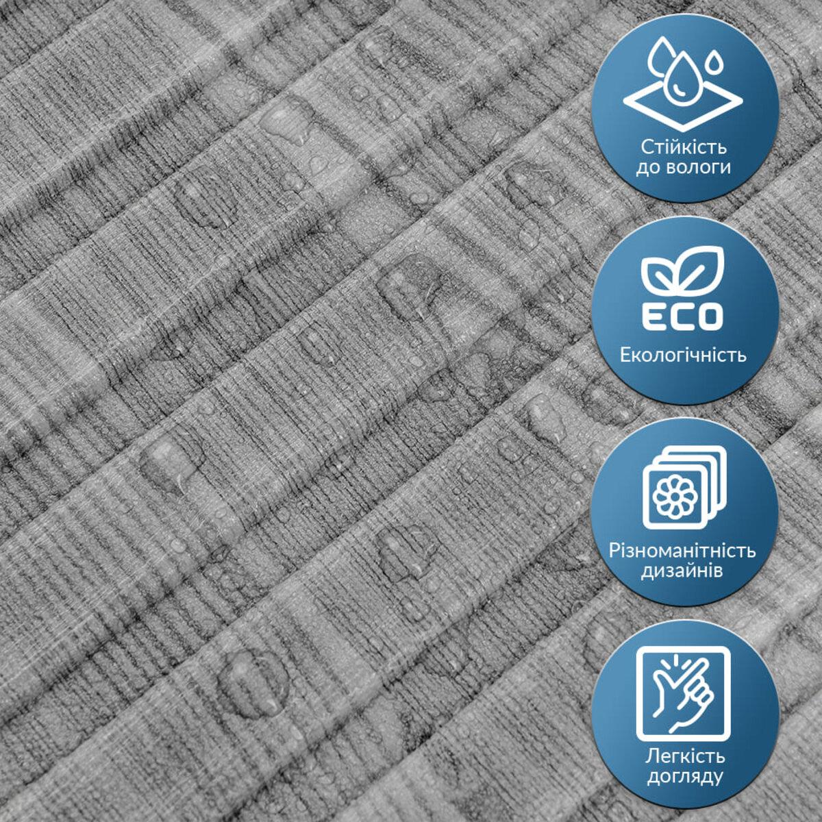 Панель-рейка в рулоні 2900х350х6 мм Графітовий (SW-00002067) - фото 5 Панель-рейка в рулоні 2900х350х6 мм Графітовий (SW-00002067) - фото 5