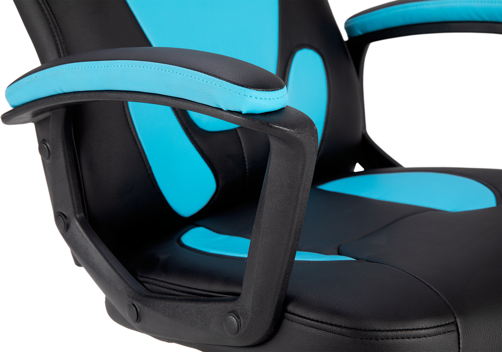 Крісло геймерське GT Racer X-1414 Black/Light Blue (Kids) - фото 7