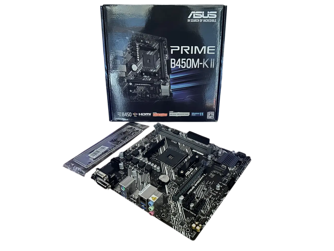 Материнська плата Asus PRIME B450M-K II (sAM4 AMD B450)