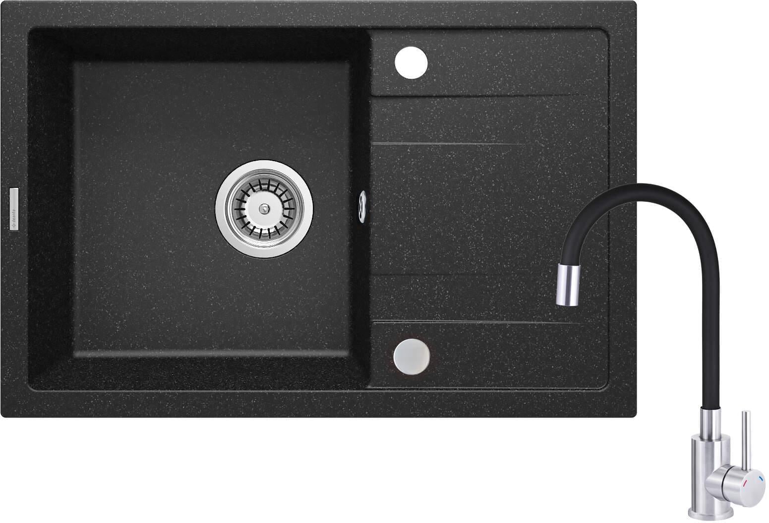 Кухонная мойка Deante ZRCP2113 Corio со смесителем BME_024N (48099)