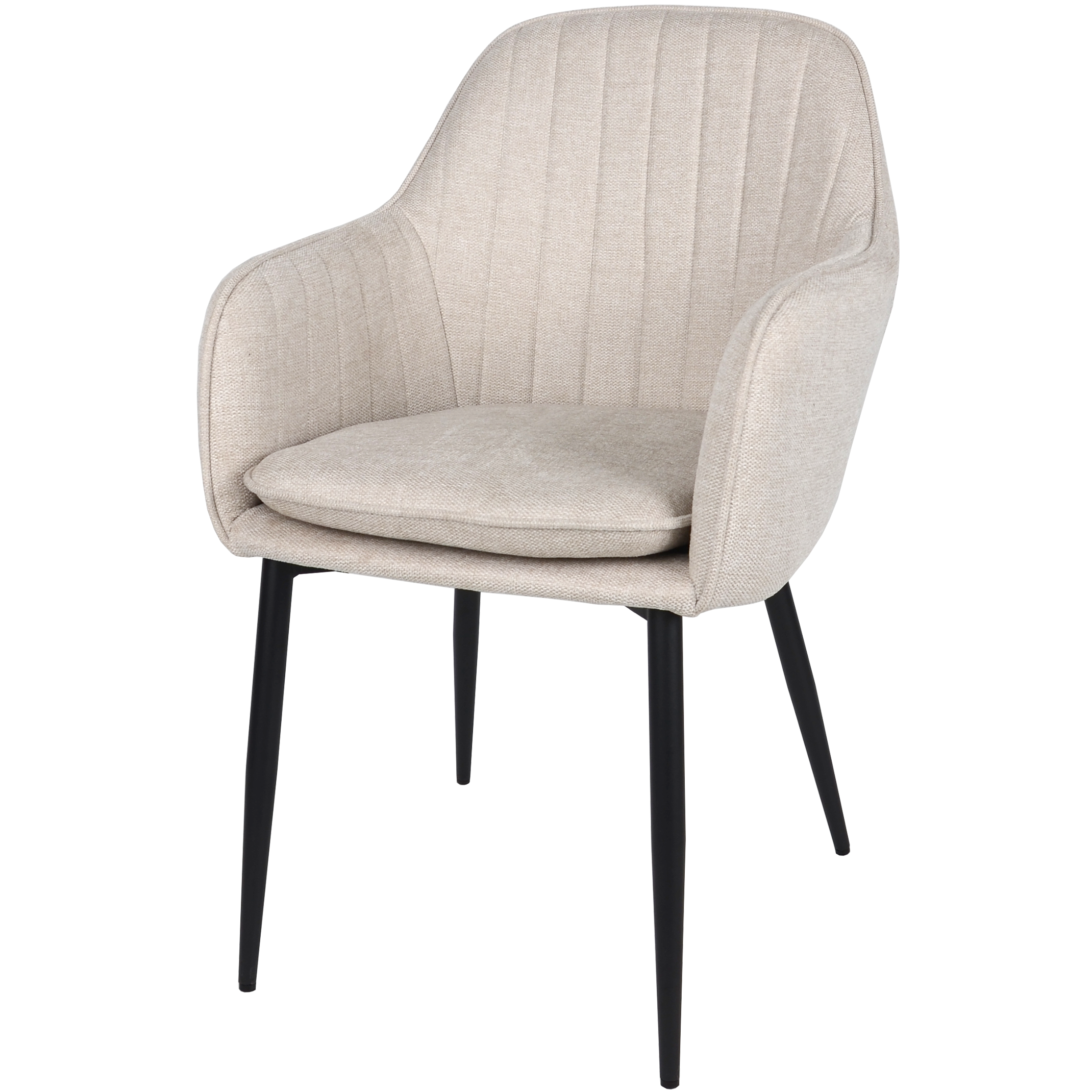 Стул Intarsio Emily Черный/Бежевый Стул Intarsio Emily Черный/Бежевый