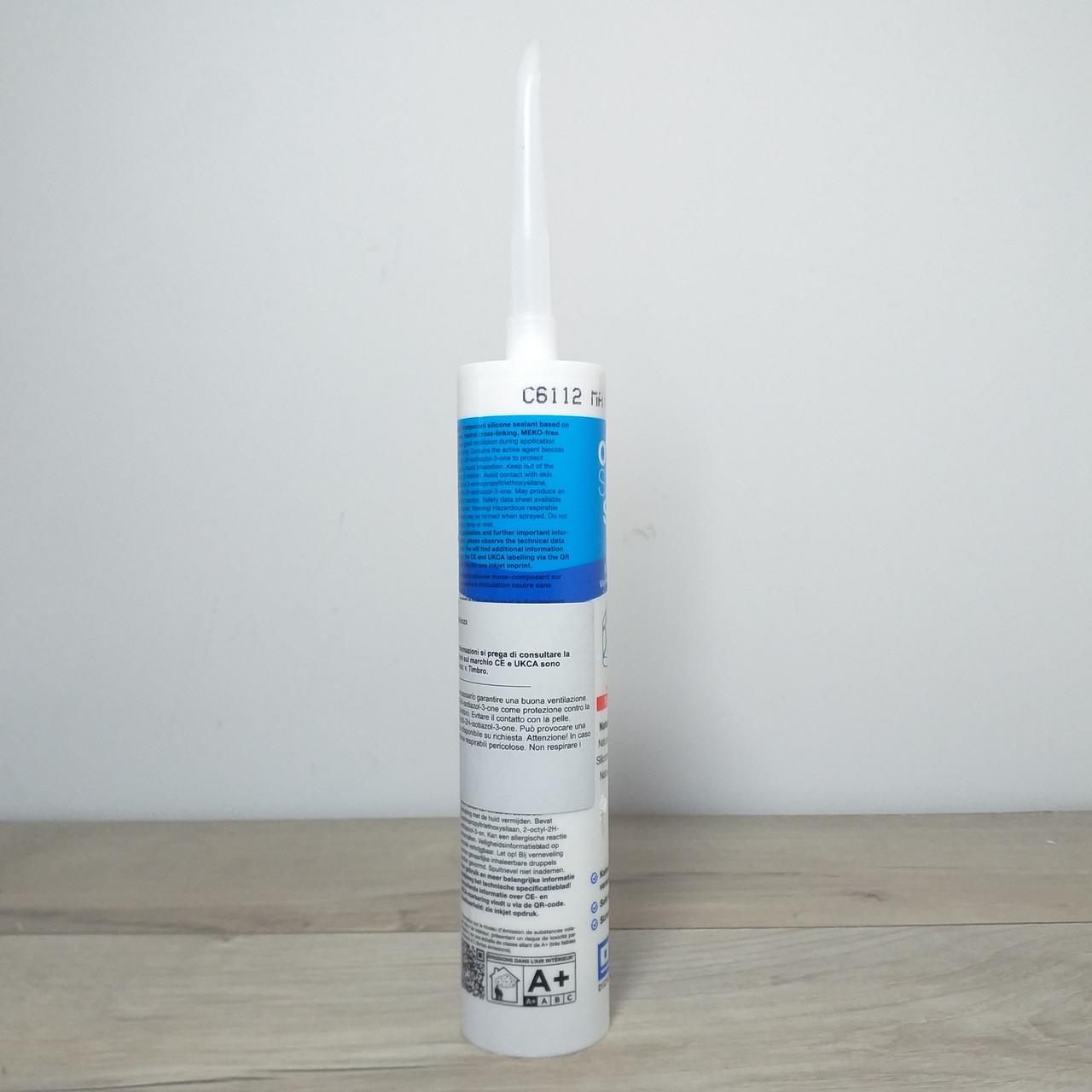 Герметик силіконовий OTTOSEAL S70 C6112 для внутрішніх і зовнішніх робіт Білий матовий (X-1434) - фото 4