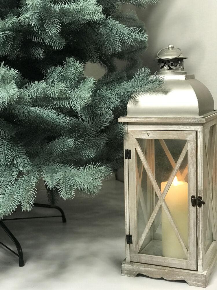 Штучна ялинка лита Lux з металевою підставкою 220 см Блакитний (110L/220/B) - фото 3 Штучна ялинка лита Lux з металевою підставкою 220 см Блакитний (110L/220/B) - фото 3