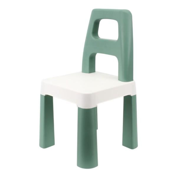 Стул со спинкой детский ТехноК 55х32х32 см Зеленый (0181)