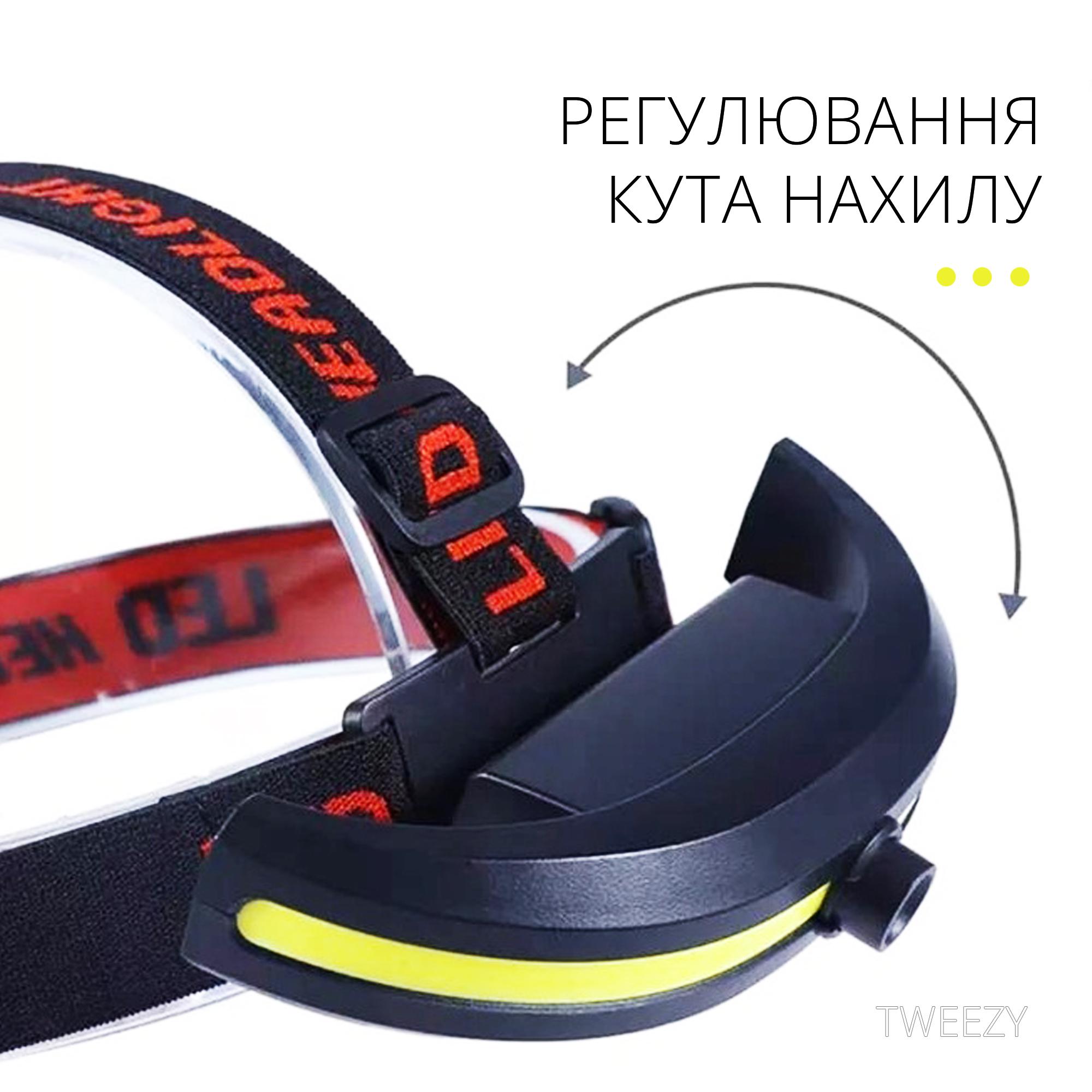 ᐉ Фонарь налобный LED COB Headlight Черный (00056) • Купить в Киеве ...