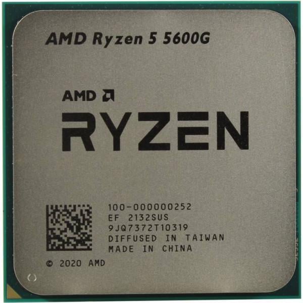 Процессор AMD Ryzen 5 5600G Tray (100-000000252) Процессор AMD Ryzen 5 5600G Tray (100-000000252)