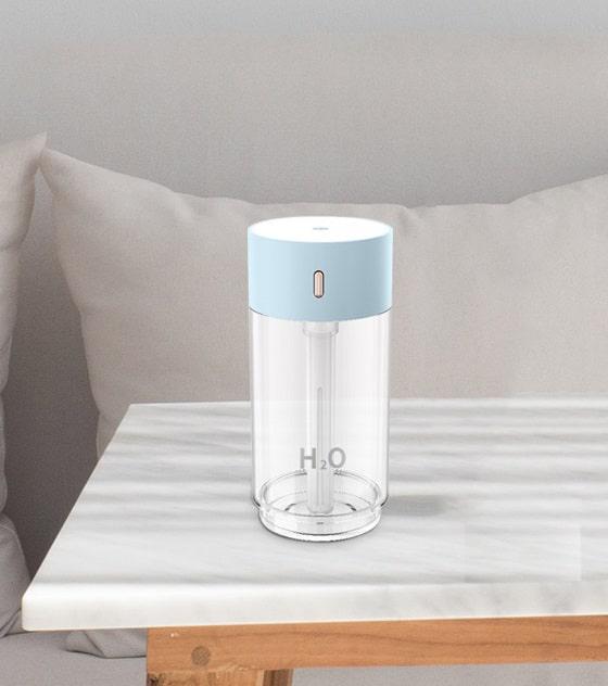 Зволожувач повітря Cardi Light-101 USB з різнокольоровою підсвіткою/нічником на акумуляторі Блакитний (М18) - фото 5 Зволожувач повітря Cardi Light-101 USB з різнокольоровою підсвіткою/нічником на акумуляторі Блакитний (М18) - фото 5