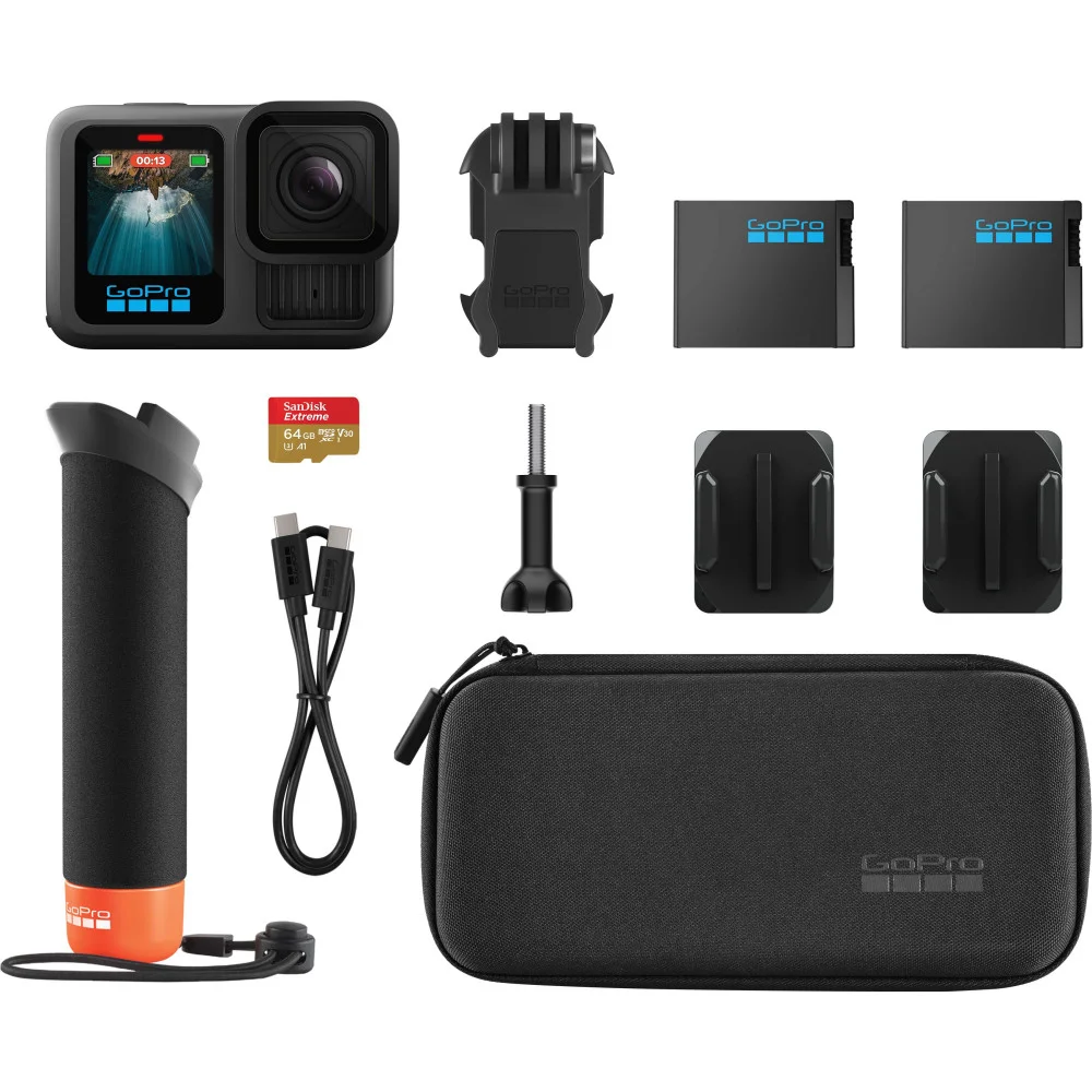 Экшн-камера GoPro HERO13 Black Enduro Head Strap Handler Floating (CHDRB-131-RW) - фото 5