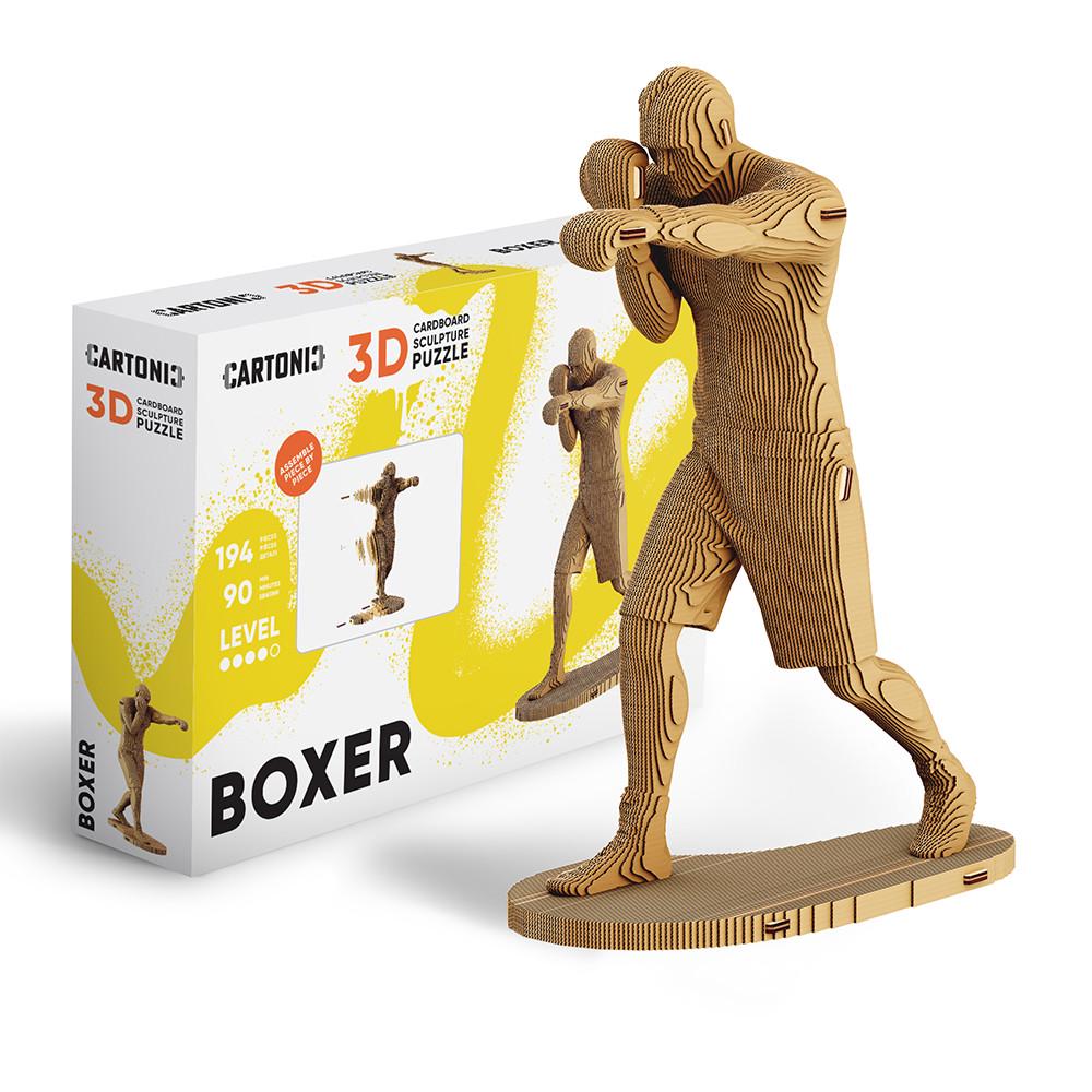 Пазл-конструктор 3D картонный Cartonic 3D Puzzle BOXER Боксер (33394577) Пазл-конструктор 3D картонный Cartonic 3D Puzzle BOXER Боксер (33394577)