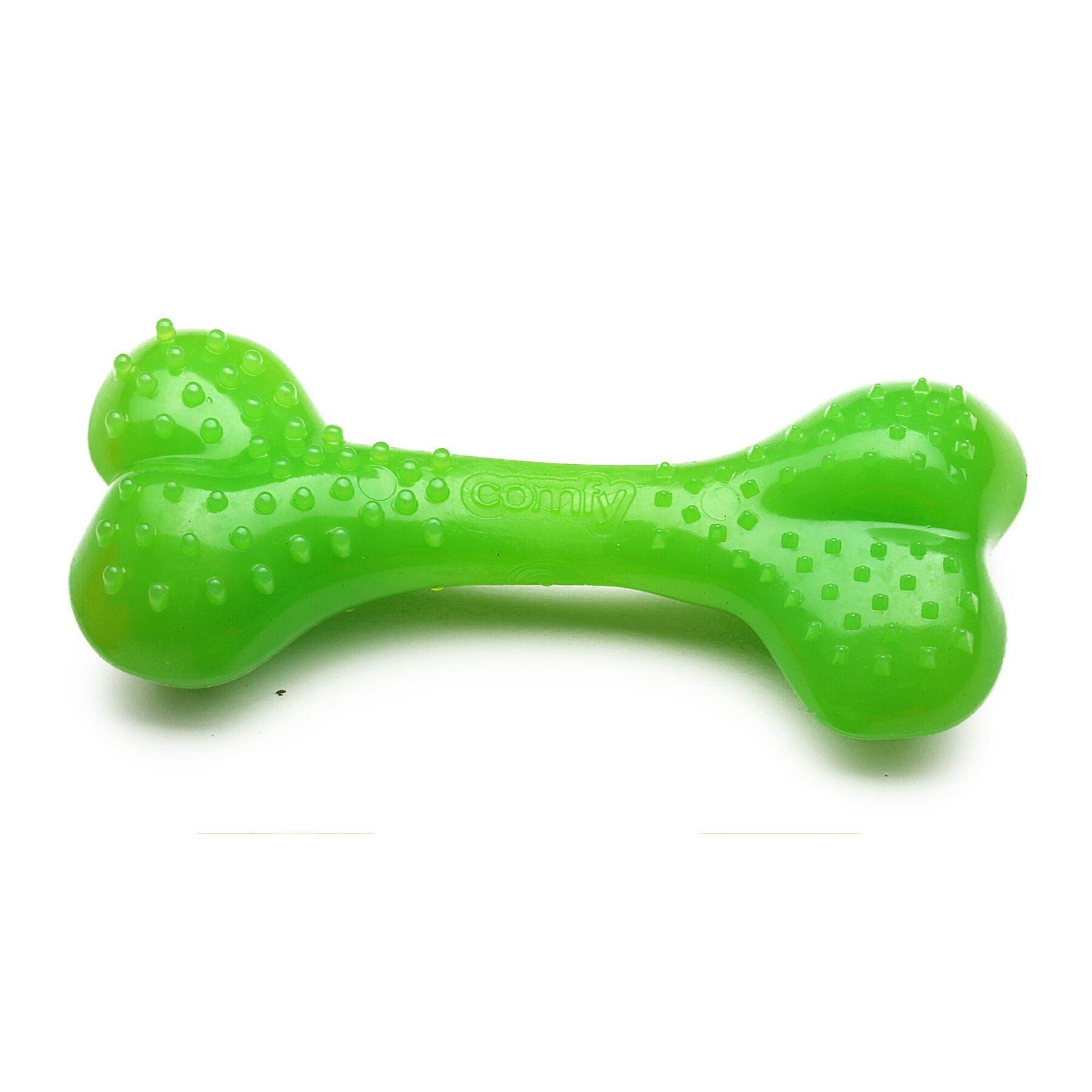 Игрушка для собак Comfy Mint Dental Bone кость с выступами резиновая 16,5 см Зеленый (113554)