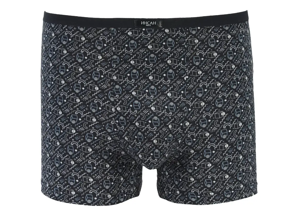 Мужские боксеры стрейчевые Бамбук Indena Insung XL р. 46 2 шт. Серый (INS-18624) Мужские боксеры стрейчевые Бамбук Indena Insung XL р. 46 2 шт. Серый (INS-18624)