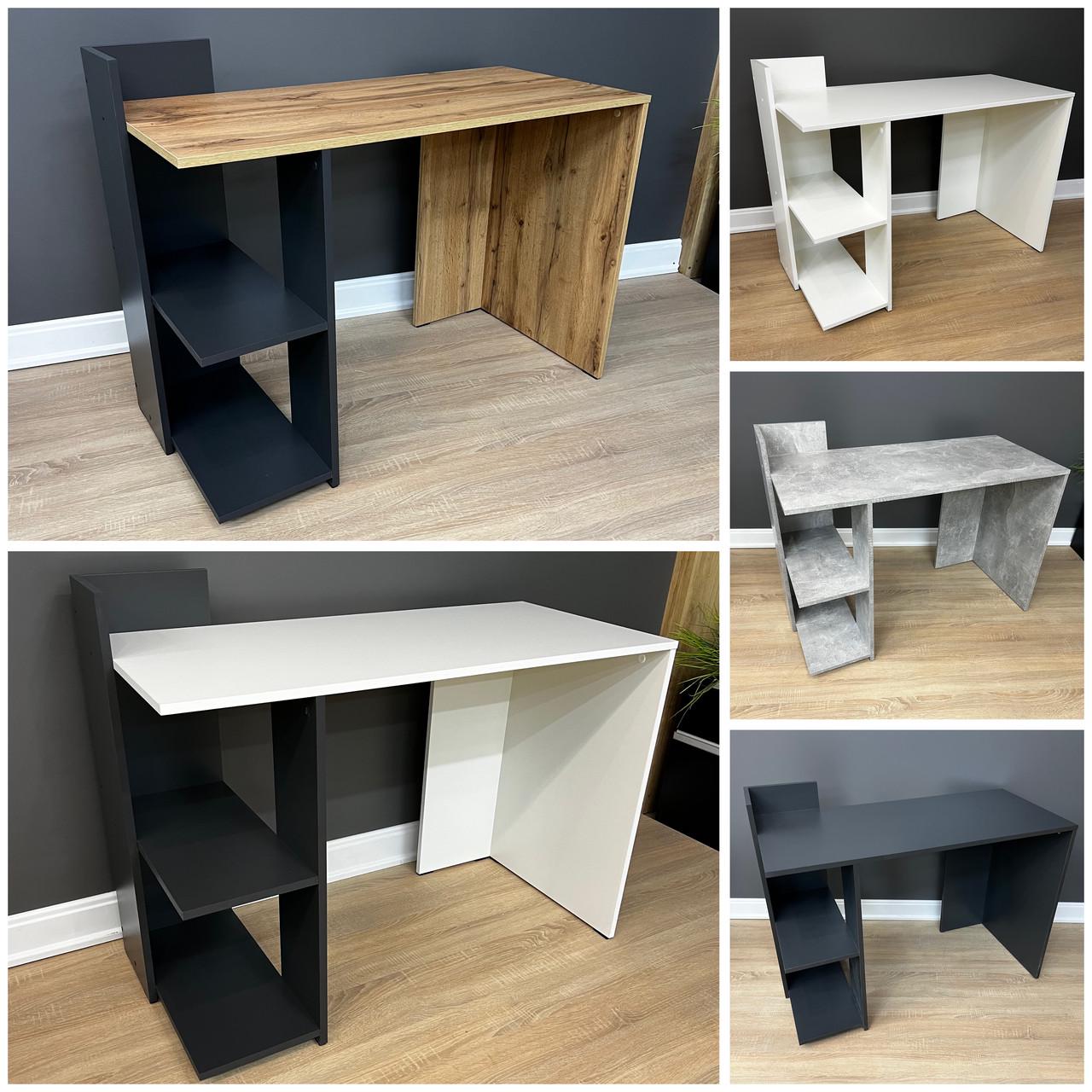 Стіл Модерн 1116х750х516 мм Білий/Антрацит - фото 8 Стіл Модерн 1116х750х516 мм Білий/Антрацит - фото 8