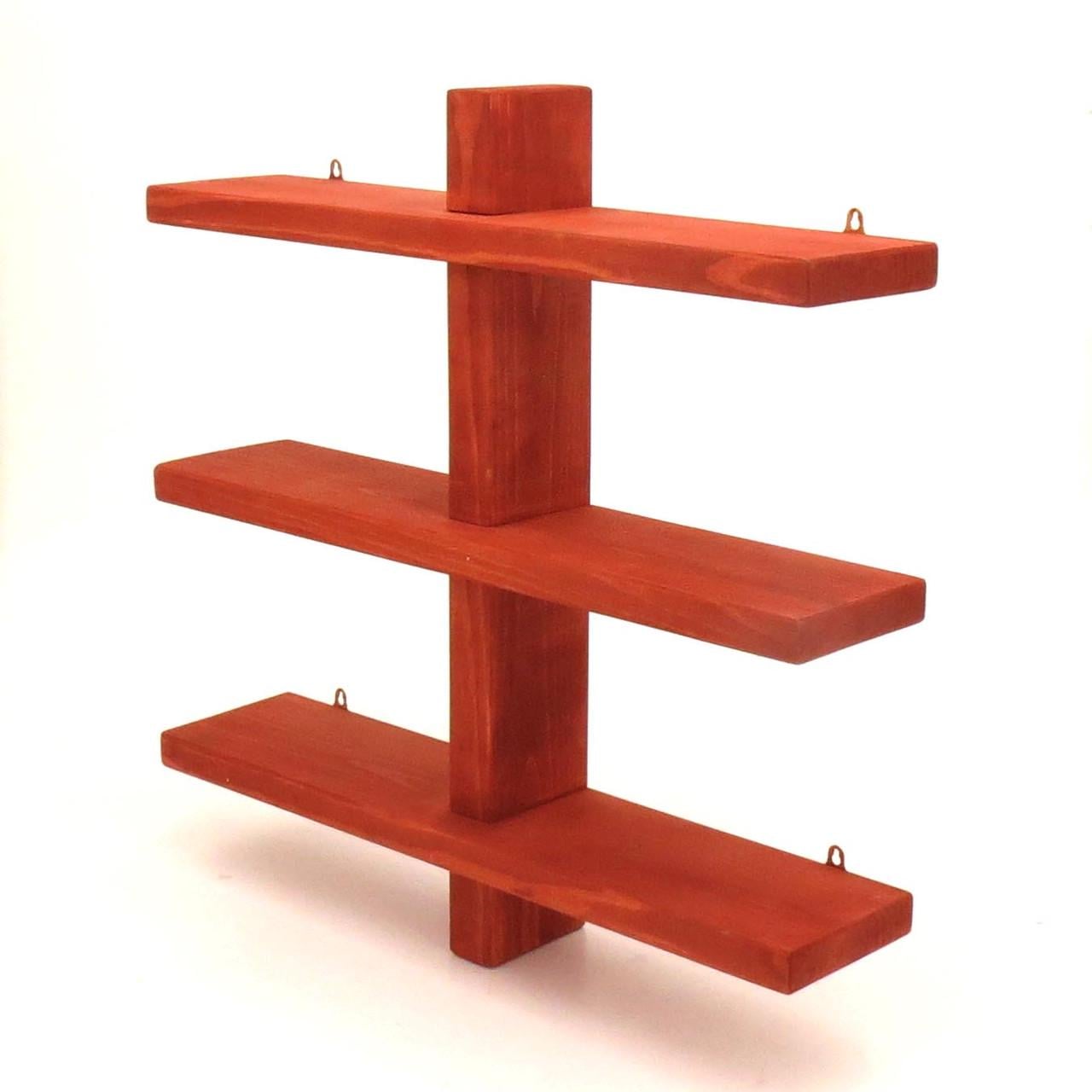 Полка настенная из дерева Престол Коралл (КПГ-001914)