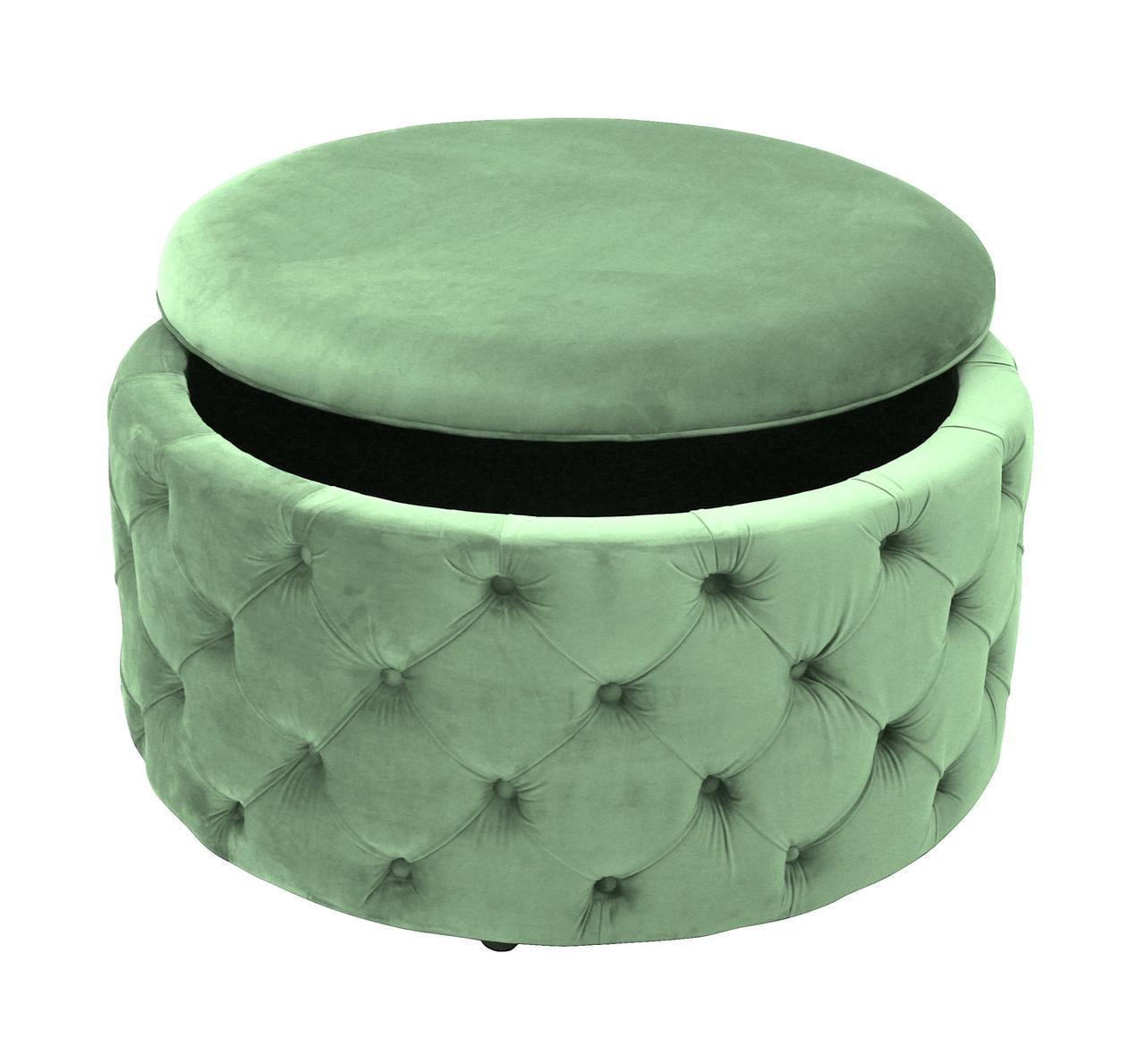 Пуф MeBelle Maroon велюр 100x100x50 см Зеленый (0280) Пуф MeBelle Maroon велюр 100x100x50 см Зеленый (0280)