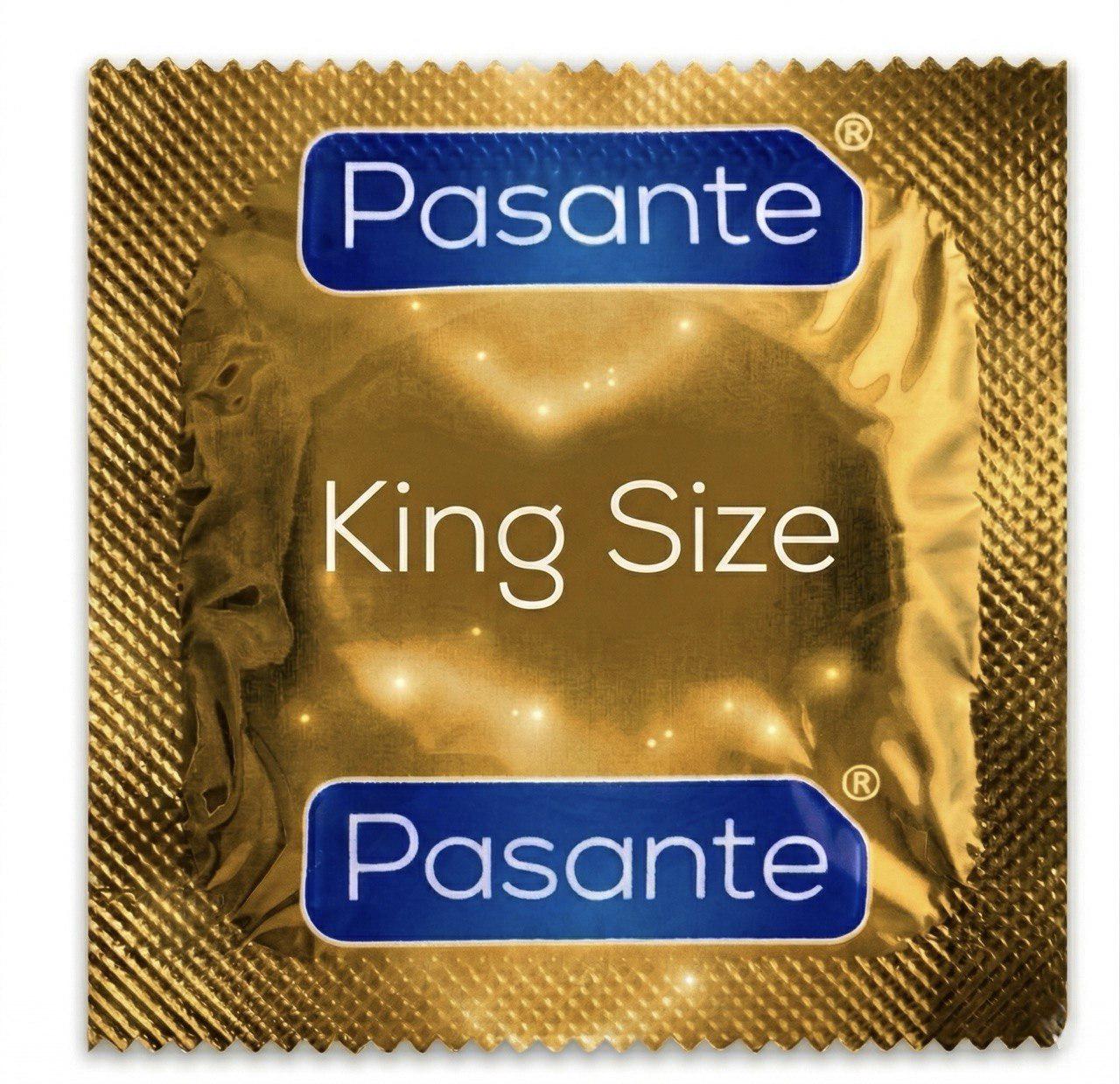 Презервативы большого размера Pasante King Size xl 1шт. 60 мм
