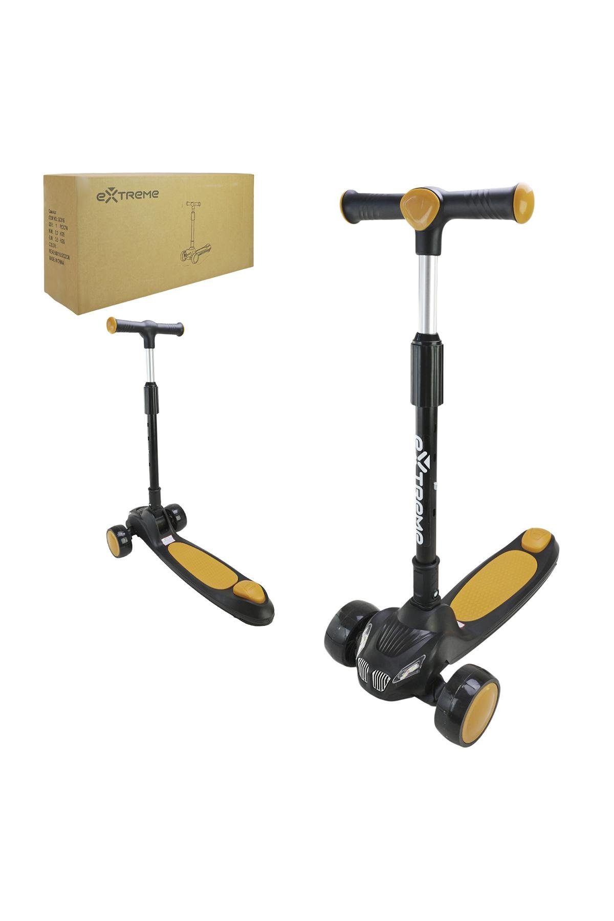 Самокат детскийExtreme Motion SC816 ЦБ-00277117 3-х колесный Black - фото 2