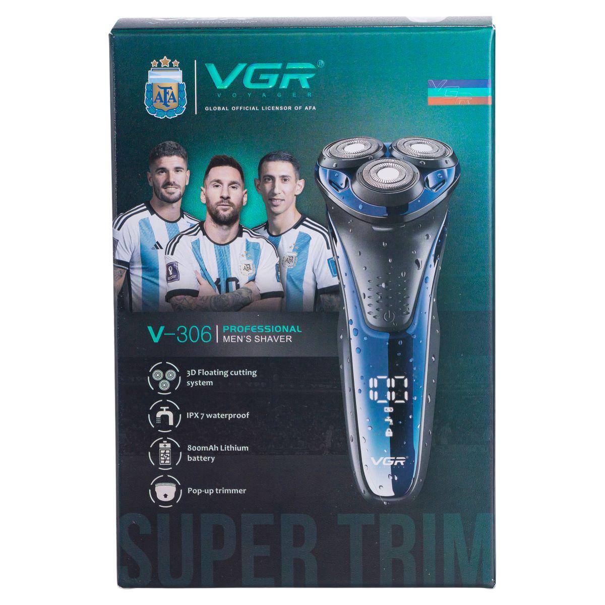 Электробритва мужская VGR V-306 с LED-дисплеем (7366) - фото 20 Электробритва мужская VGR V-306 с LED-дисплеем (7366) - фото 20