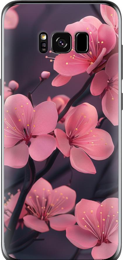 Чехол на Samsung Galaxy S8 Пурпурная сакура (6075u-829-42517)