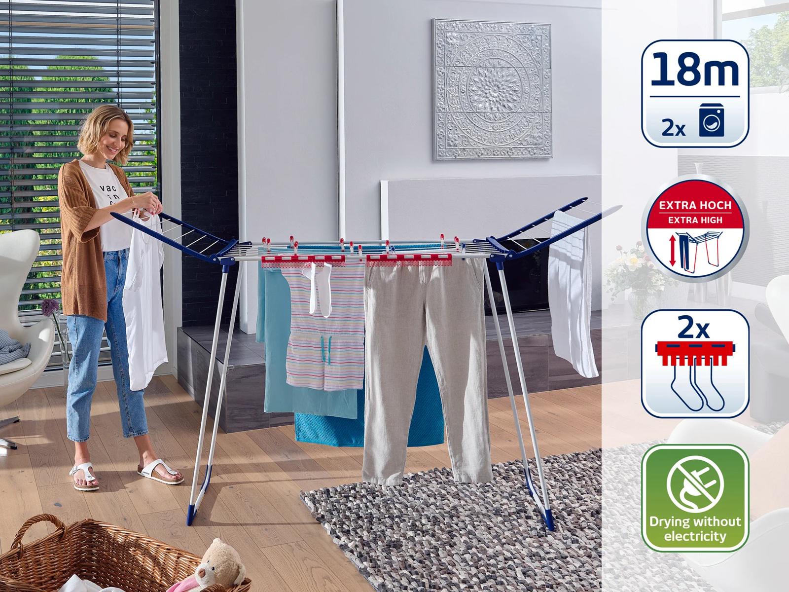 Сушарка для білизни PEGASUS 180 Solid MAXX (81650) - фото 3