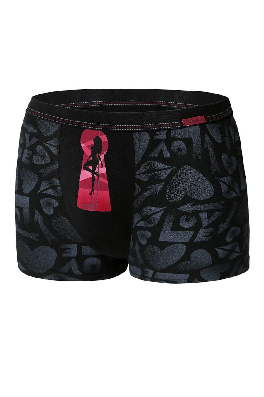 Трусы боксеры Cornette р. 46/S Черный (68706)