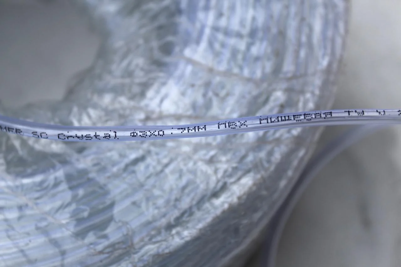 Шланг пищевой SYMMER Crystal ПВХ 3,0х0,7 мм х 10 м Прозрачный (375) - фото 4