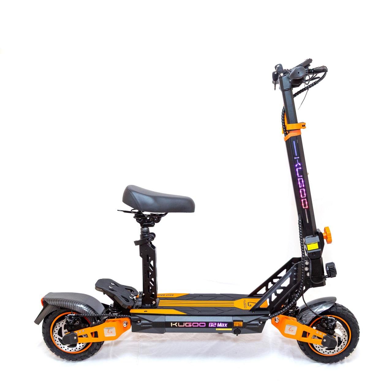 Электросамокат с сиденьем Kugoo Kirin G2 MAX 2025 1200 W 21 Ah 48 V (29348235)