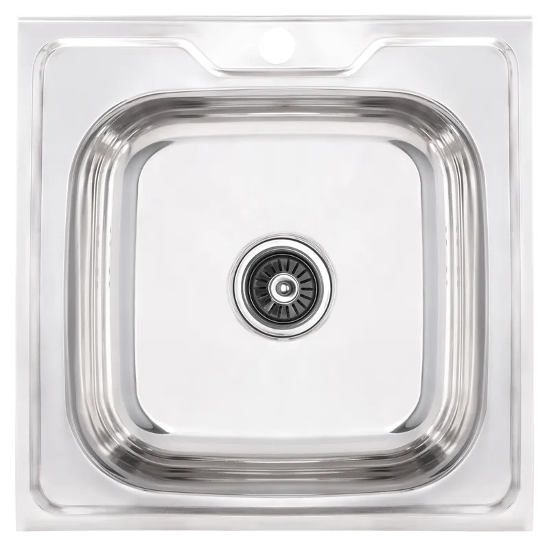 Мойка кухонная Zerix Z5050-06-160P Polish (ZS0580)