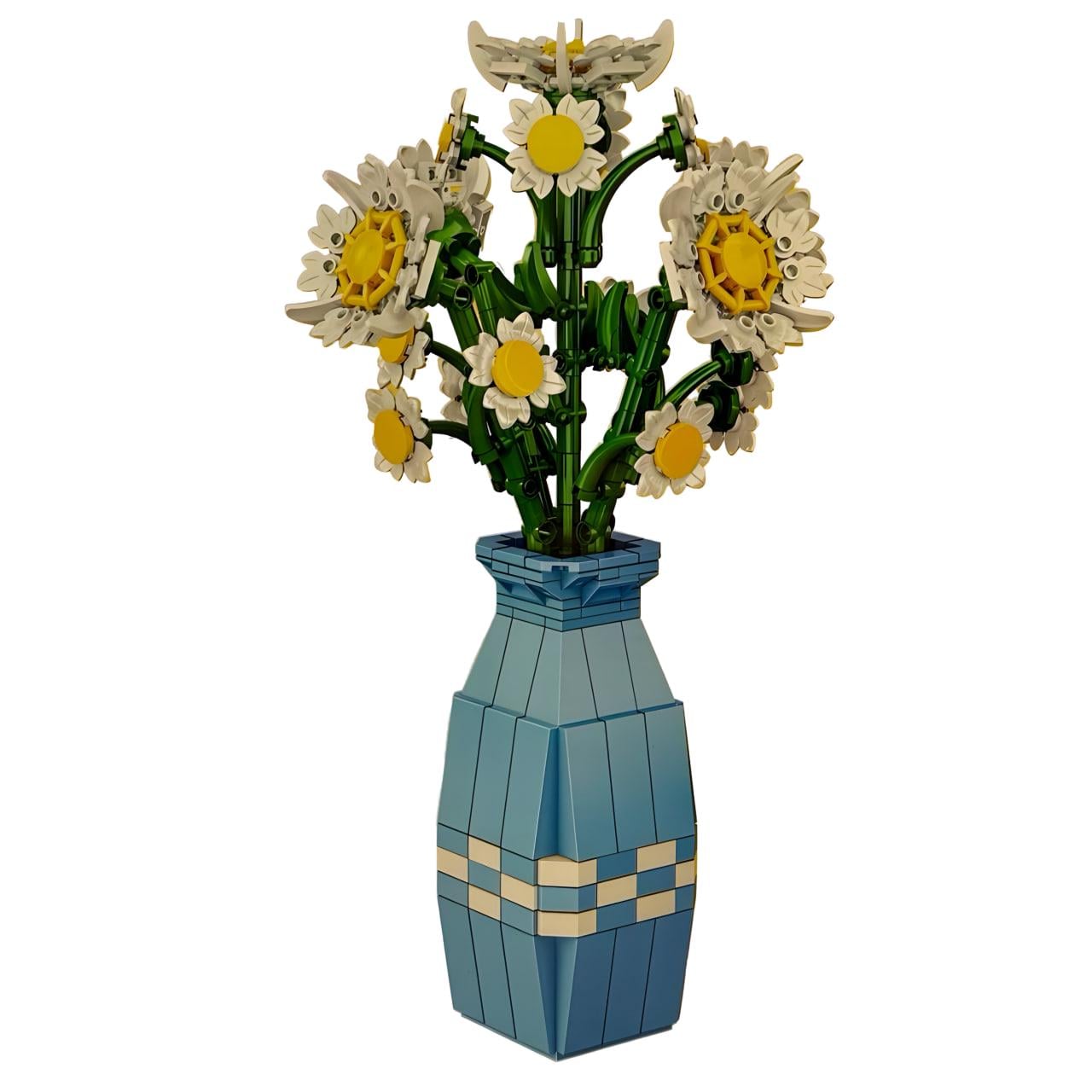 Конструктор Flower Studio Ромашки у вазі 537 деталей (9106A)