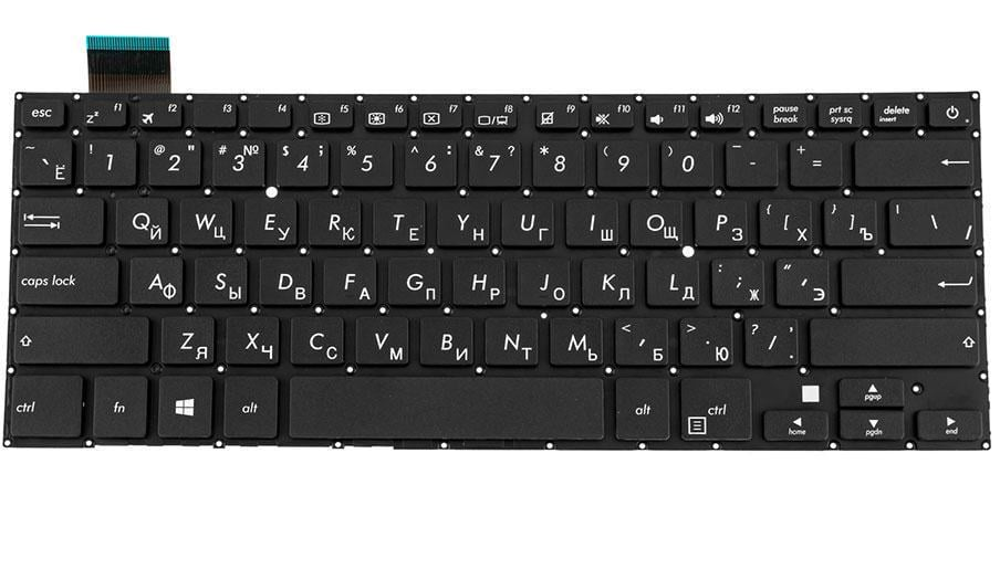 Клавиатура для ноутбука Asus X407UA Черный (167414)
