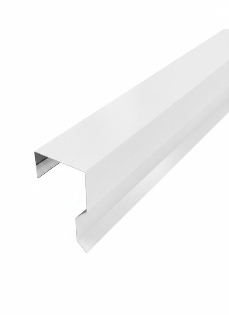 Планка П-образная SIMBUD DVIZ RAL9003 Белый мат 2м (31765035)