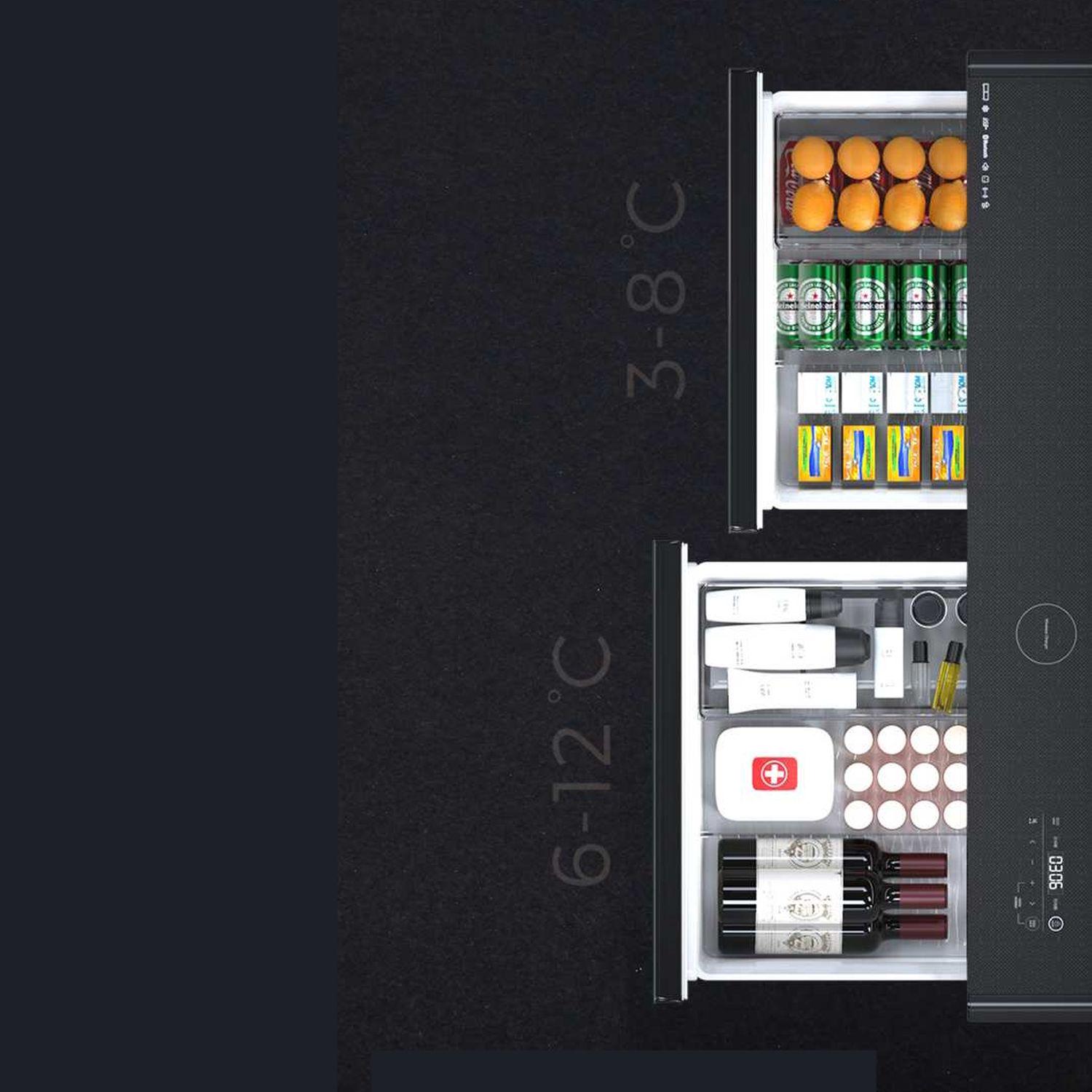 Журнальний стіл розумний з холодильником Primst TB135 135 л Чорний (TB135LLVBL) - фото 5