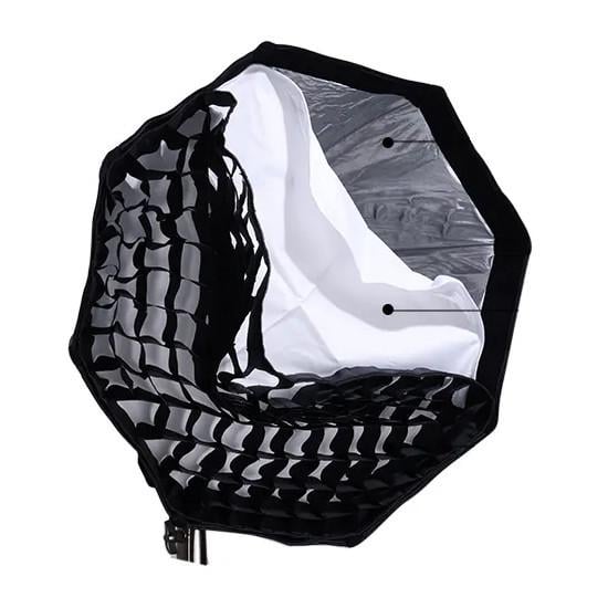 Софтбокс восьмиугольный соты Ulanzi L066cp Mini Bowens 40 см (2445526109) - фото 2 Софтбокс восьмиугольный соты Ulanzi L066cp Mini Bowens 40 см (2445526109) - фото 2