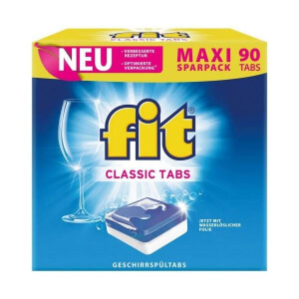 Таблетки для посудомоечных машин Fit Classic 90 шт.