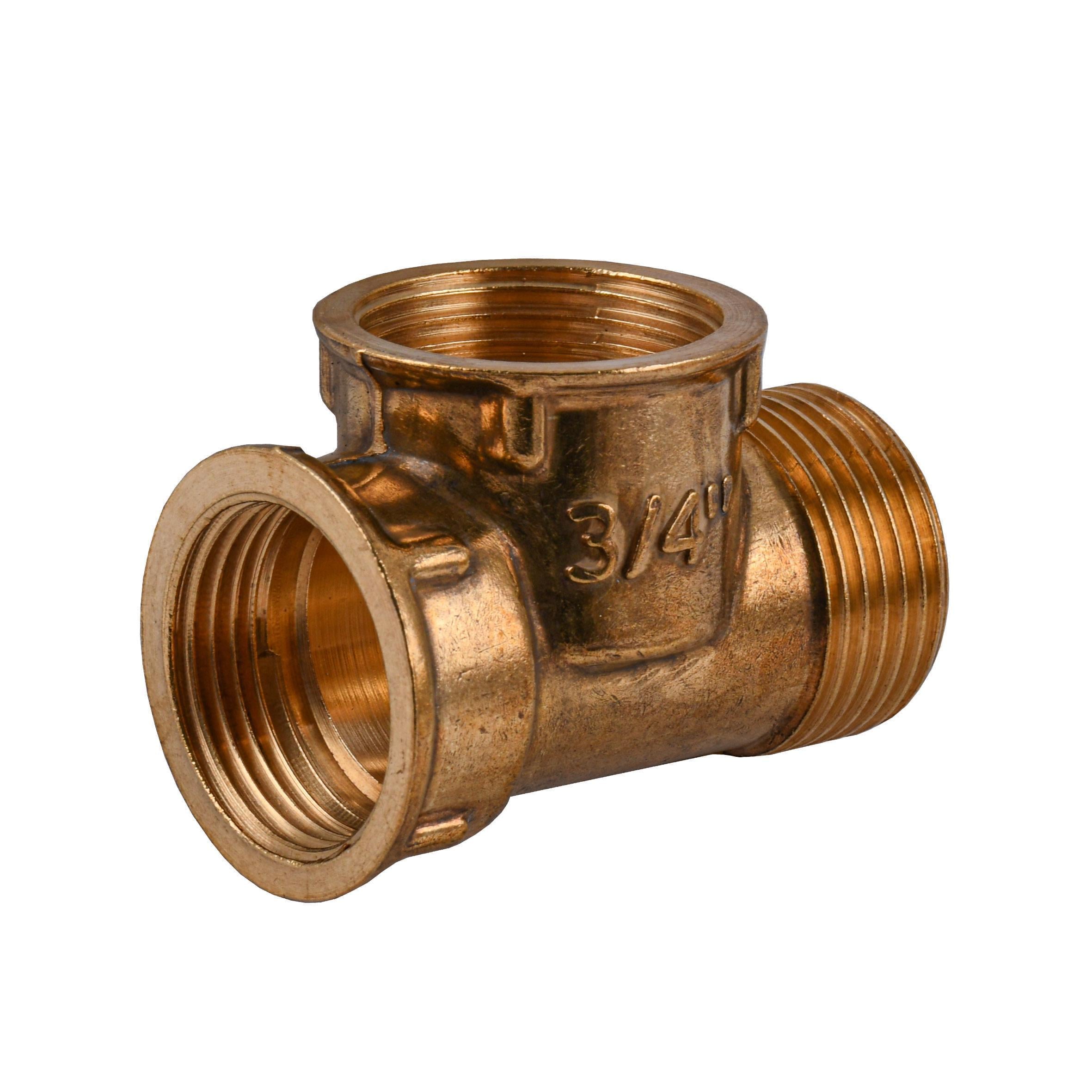 Тройник Optimum LT444S 3/4"ВВЗ латунный (000030991)