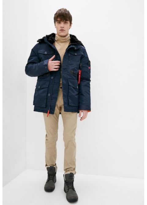 Куртка Alpha Industries Challenger Parka L Серый (123229) - фото 2 Куртка Alpha Industries Challenger Parka L Серый (123229) - фото 2