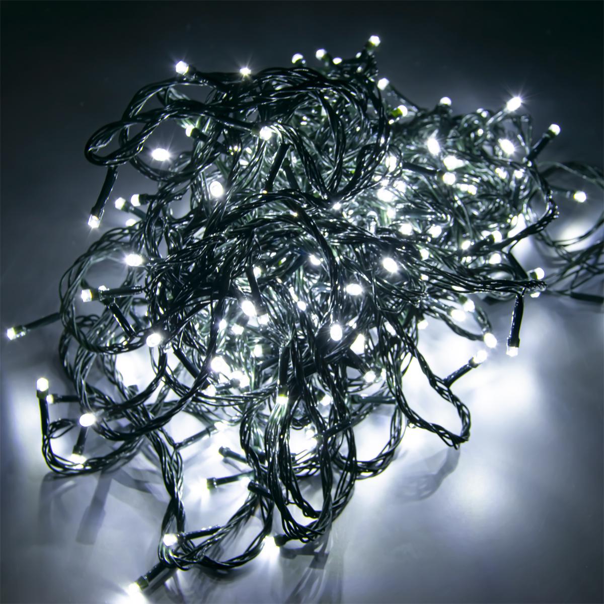 Светодиодная гирлянда на елку 500 LED 32 м Белый (1008956-White) Светодиодная гирлянда на елку 500 LED 32 м Белый (1008956-White)