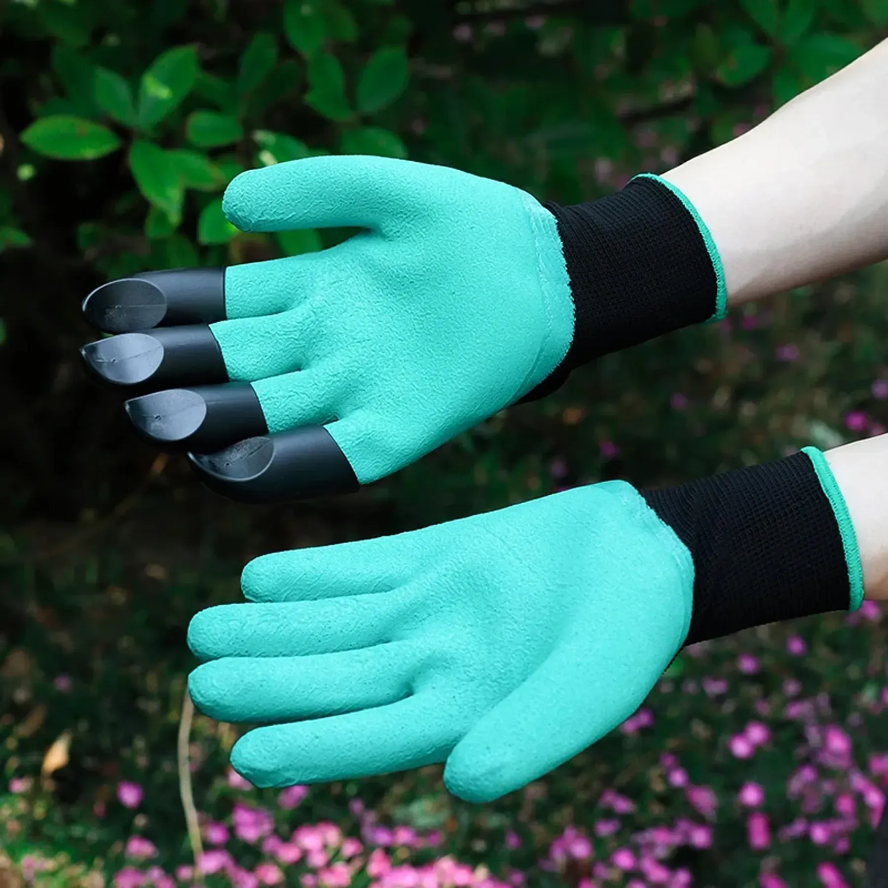 Перчатки садовые с когтями GARDEN GLOVES водонепроницаемые резиновые (30655307) - фото 5 Перчатки садовые с когтями GARDEN GLOVES водонепроницаемые резиновые (30655307) - фото 5