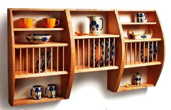 Полка для тарелок и блюд Диерона Мускат (СШП-004007)