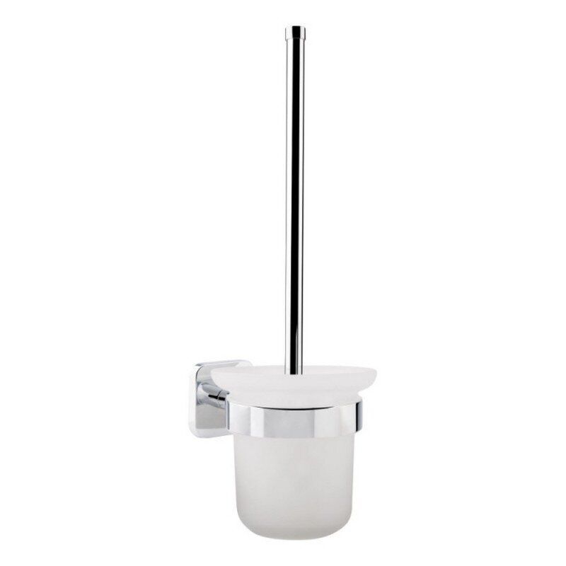 Йоржик для унітазу Lidz 116 LIDZCRG1160501 підвісний з підставкою Хром (75301)